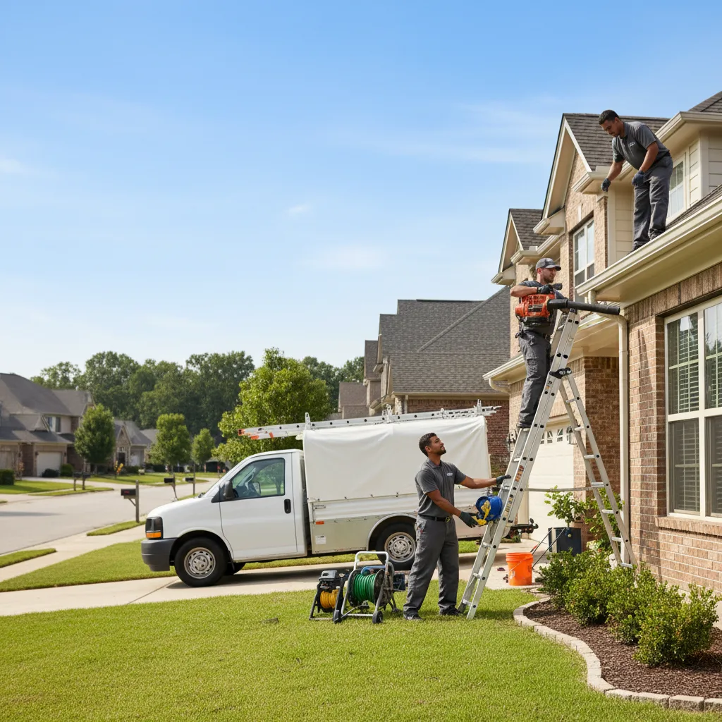 Home Gutter Service in Forney, TX near me